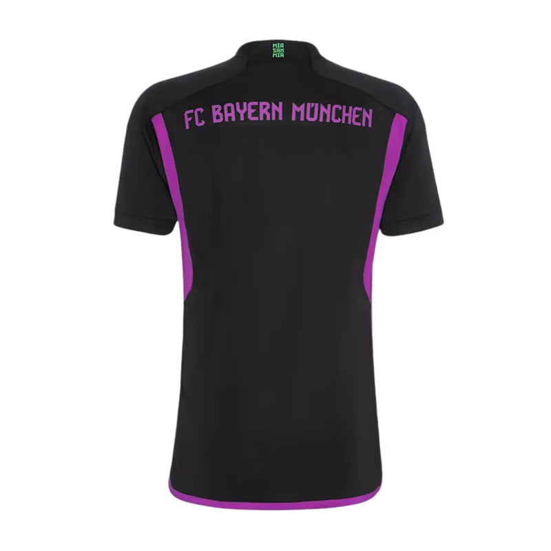 Camisa Bayern de Munique II 23/24 Adidas - Preto com Roxo