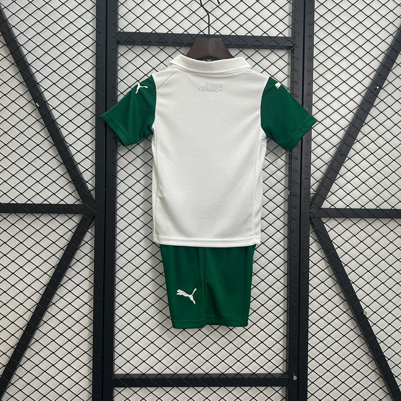 Kit Infantil Palmeiras 25/26 Away - Branco